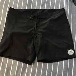 Black Women's Beach/Swim Shorts